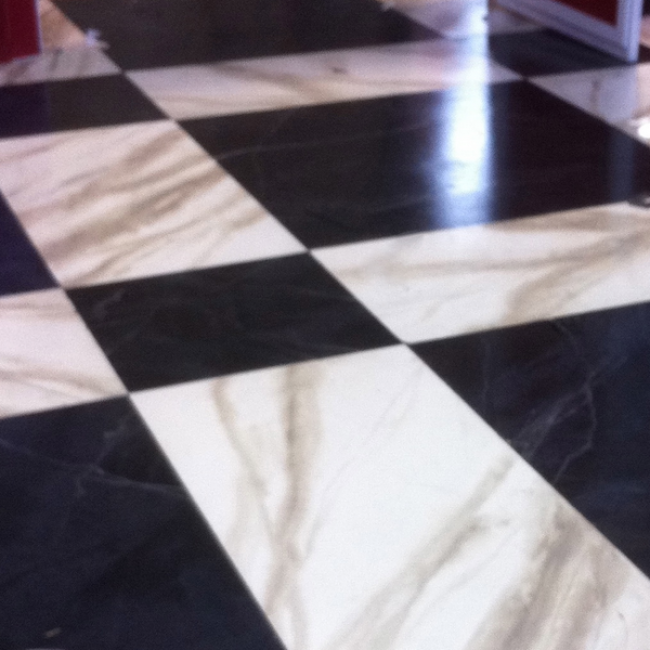 Artificial marble floor patterns